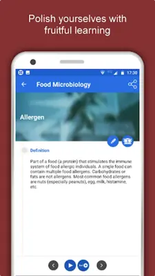 Food Science & Nutrition Techn android App screenshot 12