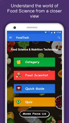 Food Science & Nutrition Techn android App screenshot 15