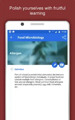 Food Science & Nutrition Techn android App screenshot 4